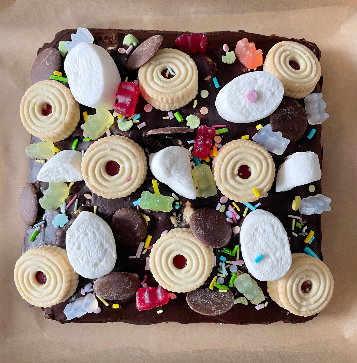 Rocky Road Freak Cake