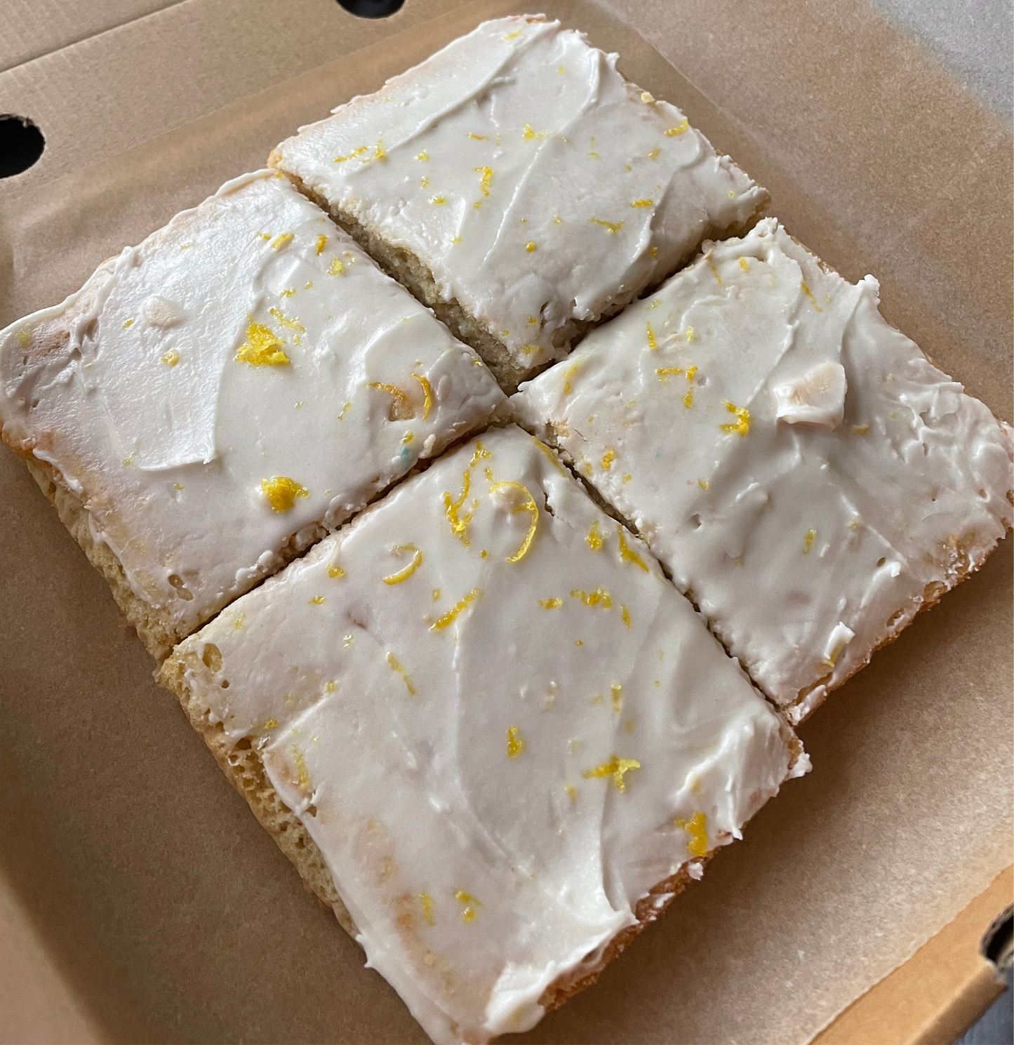 Lemon Drizzle Blondie