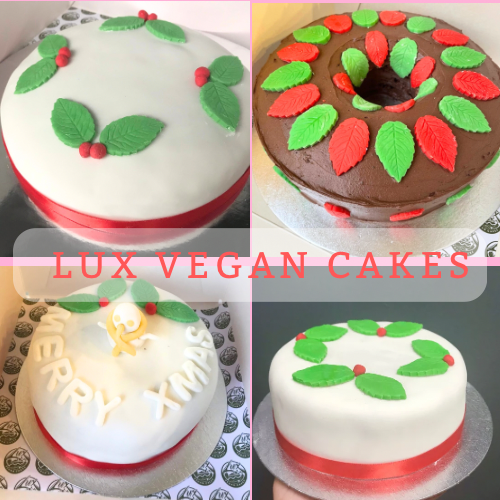 Custom made vegan cakes