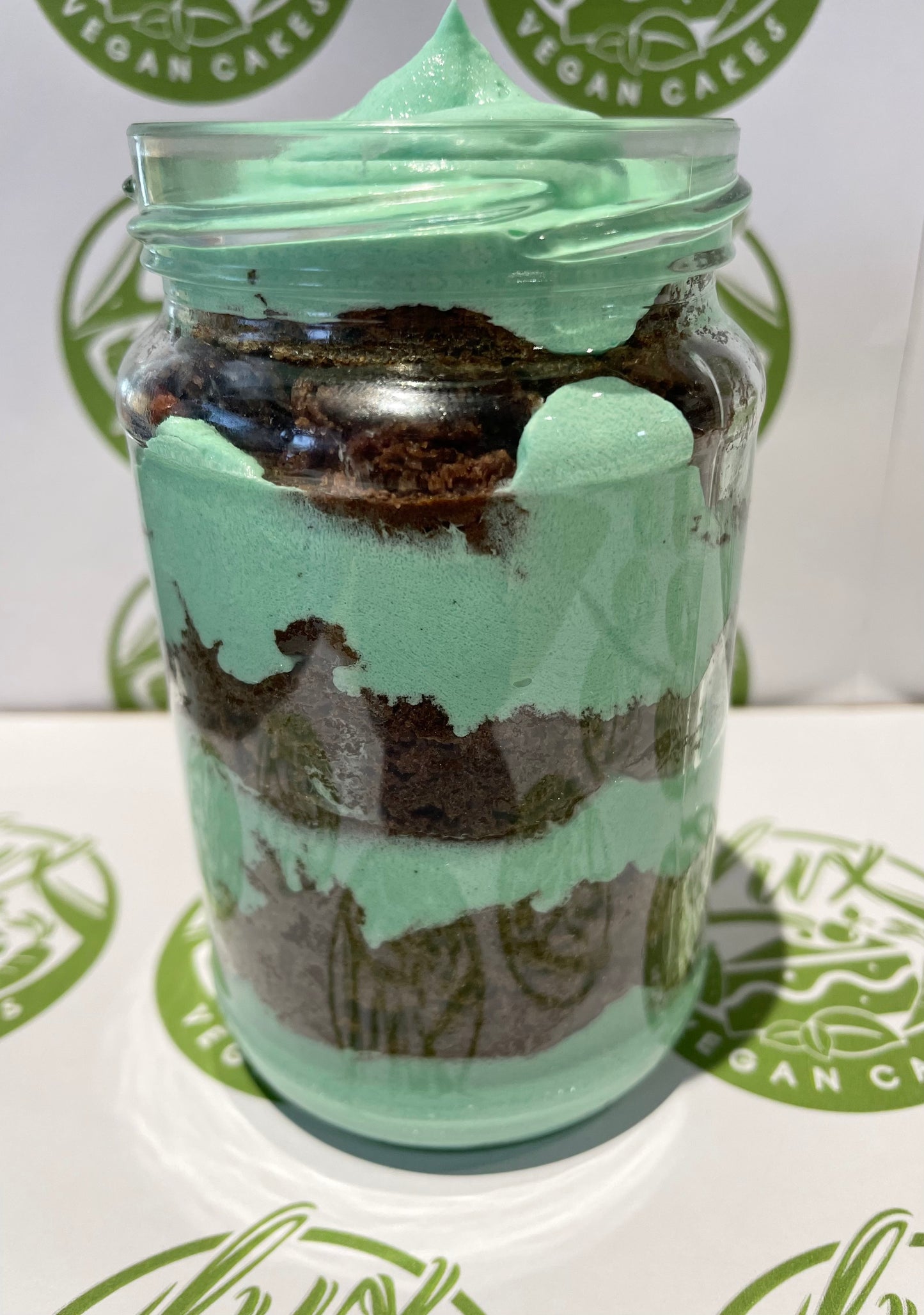 Mint chocolate Medium Cake Jars