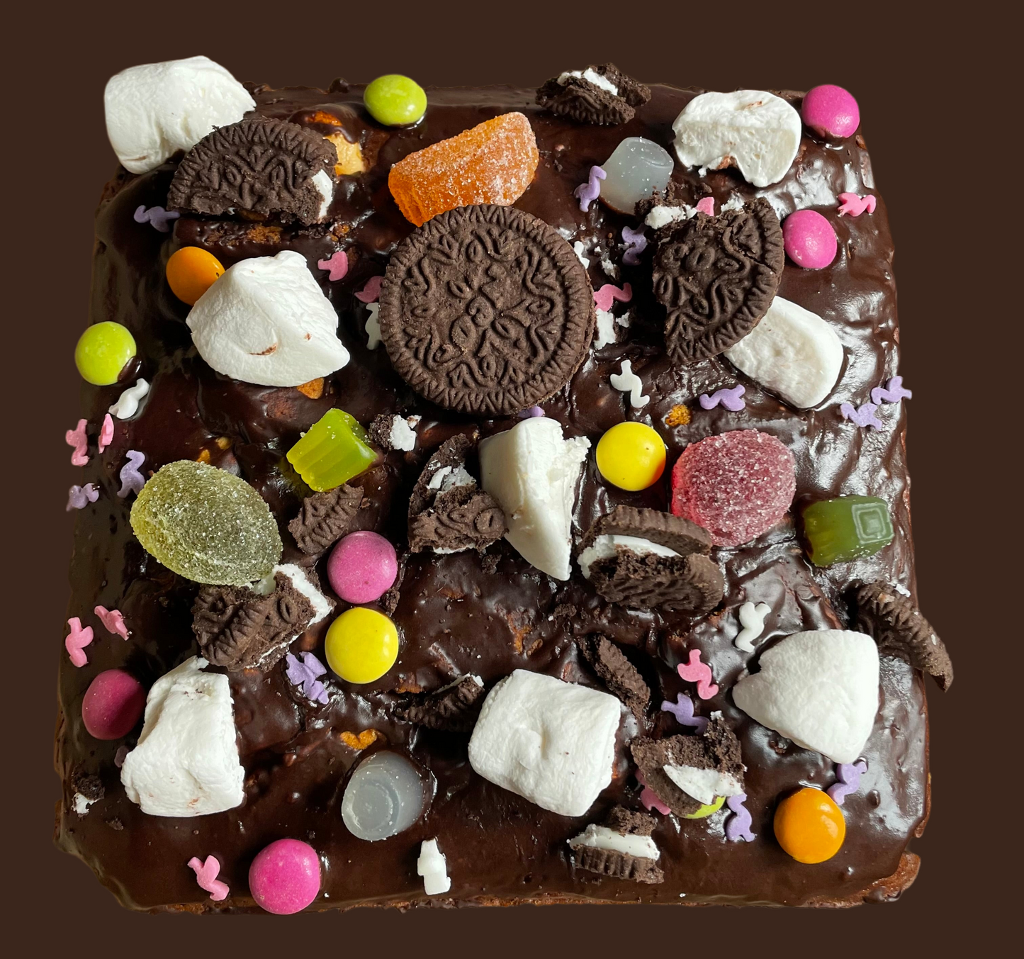 Rocky Road Freak Cake