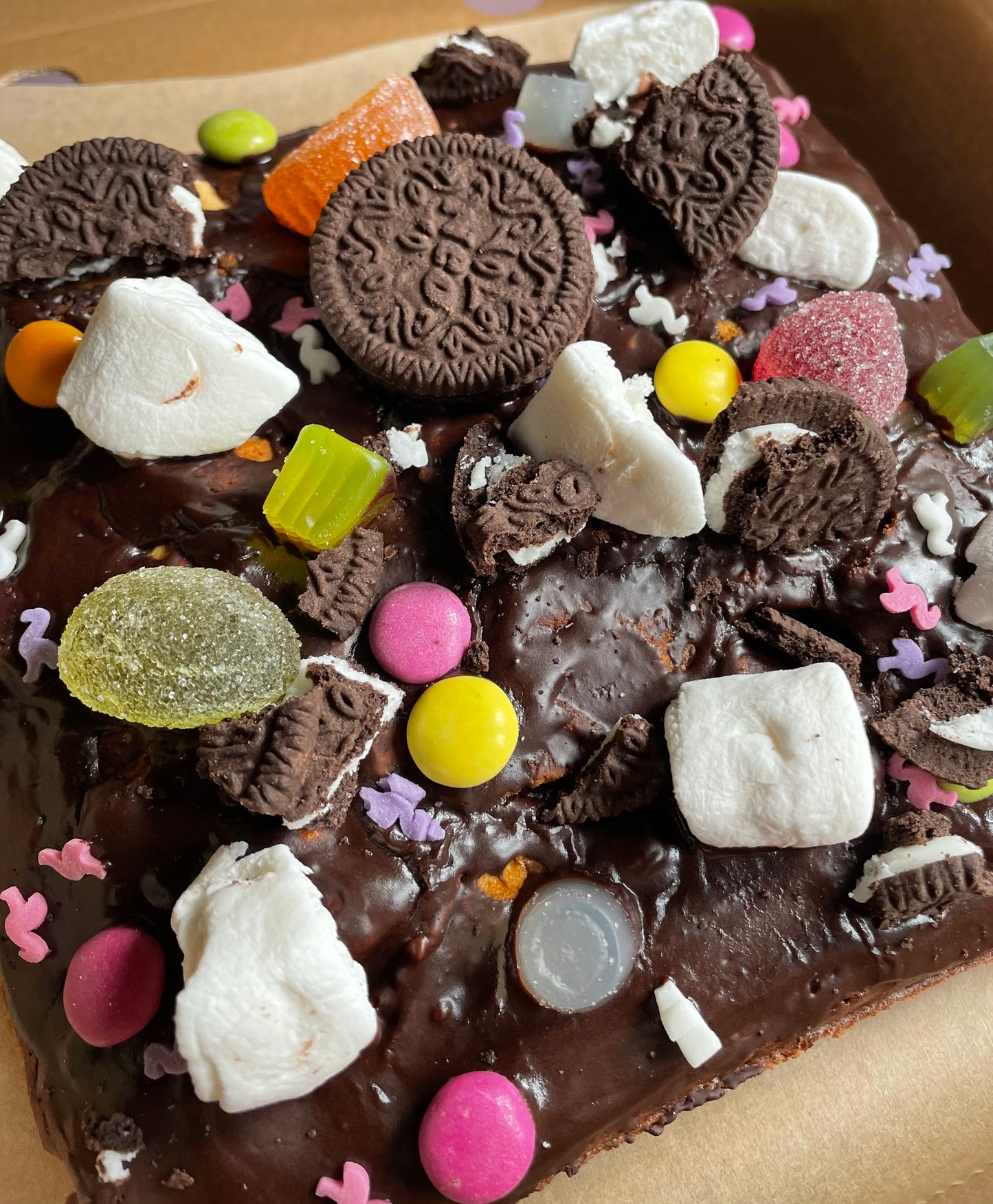 Rocky Road Freak Cake