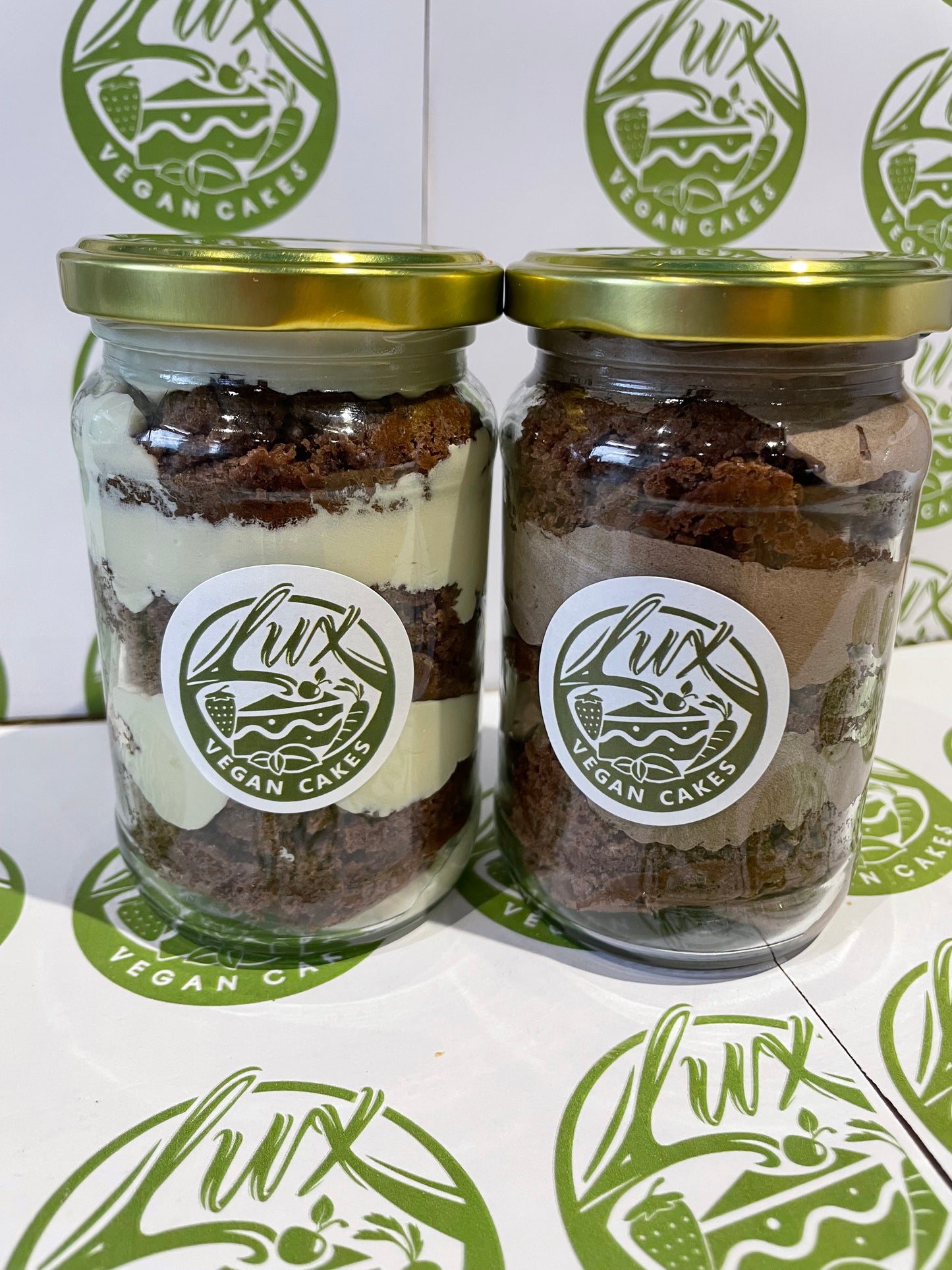 Chocolate Cake Jars
