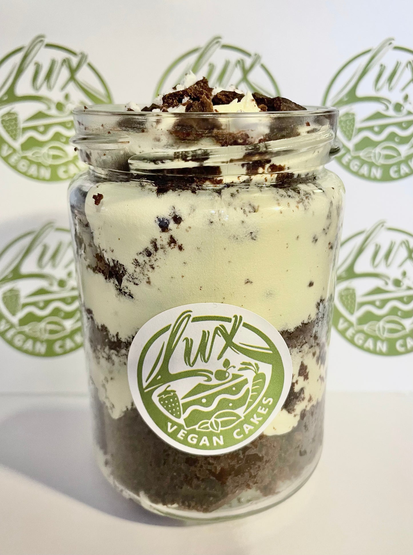 Gluten free Vegan chocolate Oreo Medium Cake Jars