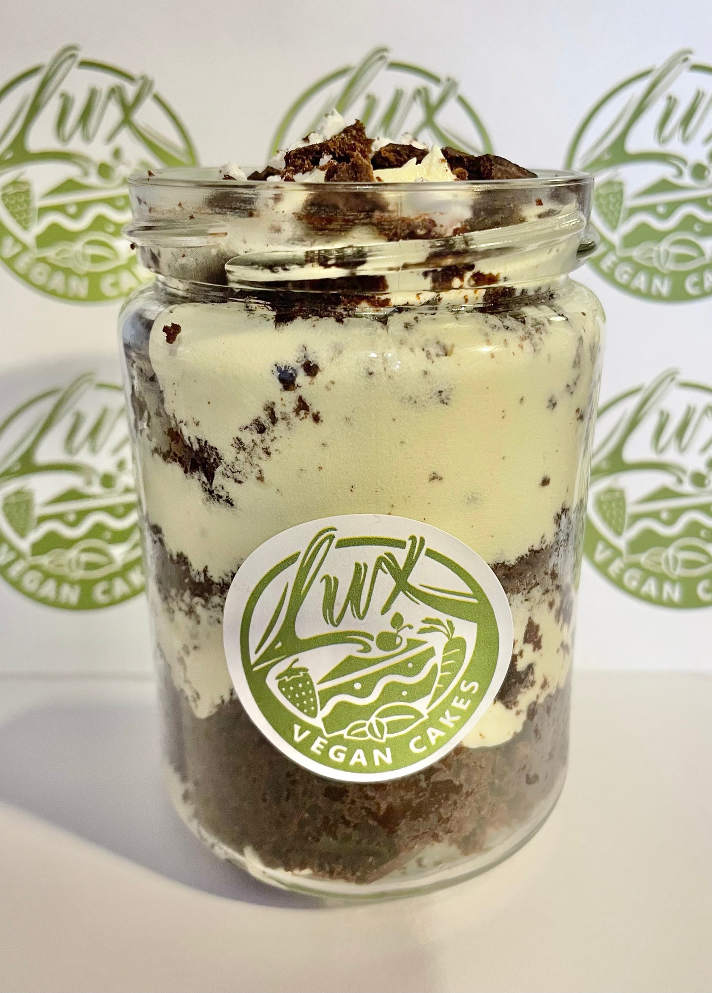 Gluten free Vegan chocolate Oreo Medium Cake Jars