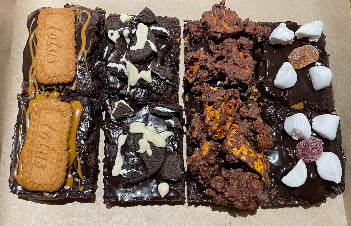 New Mixed Chocolate Brownies