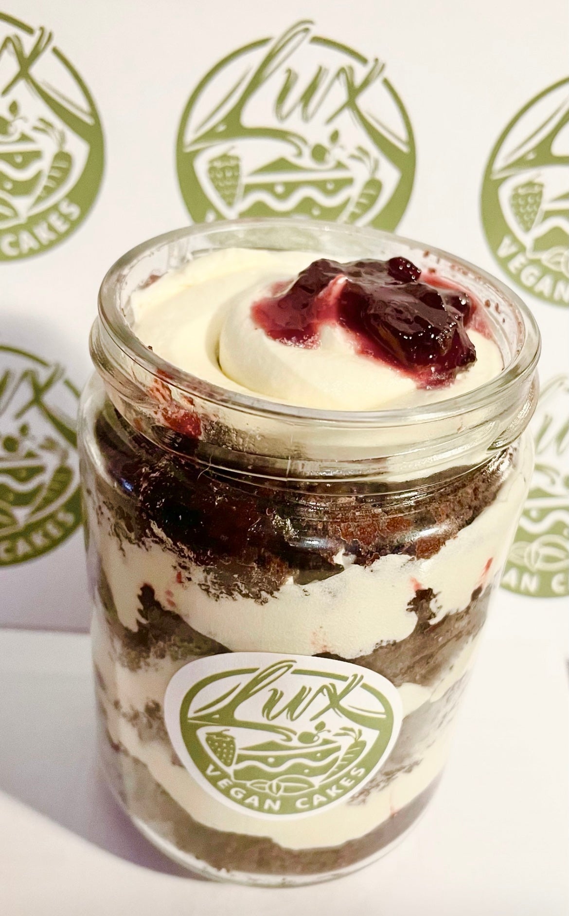 Black Forrest cherry Medium Cake Jars