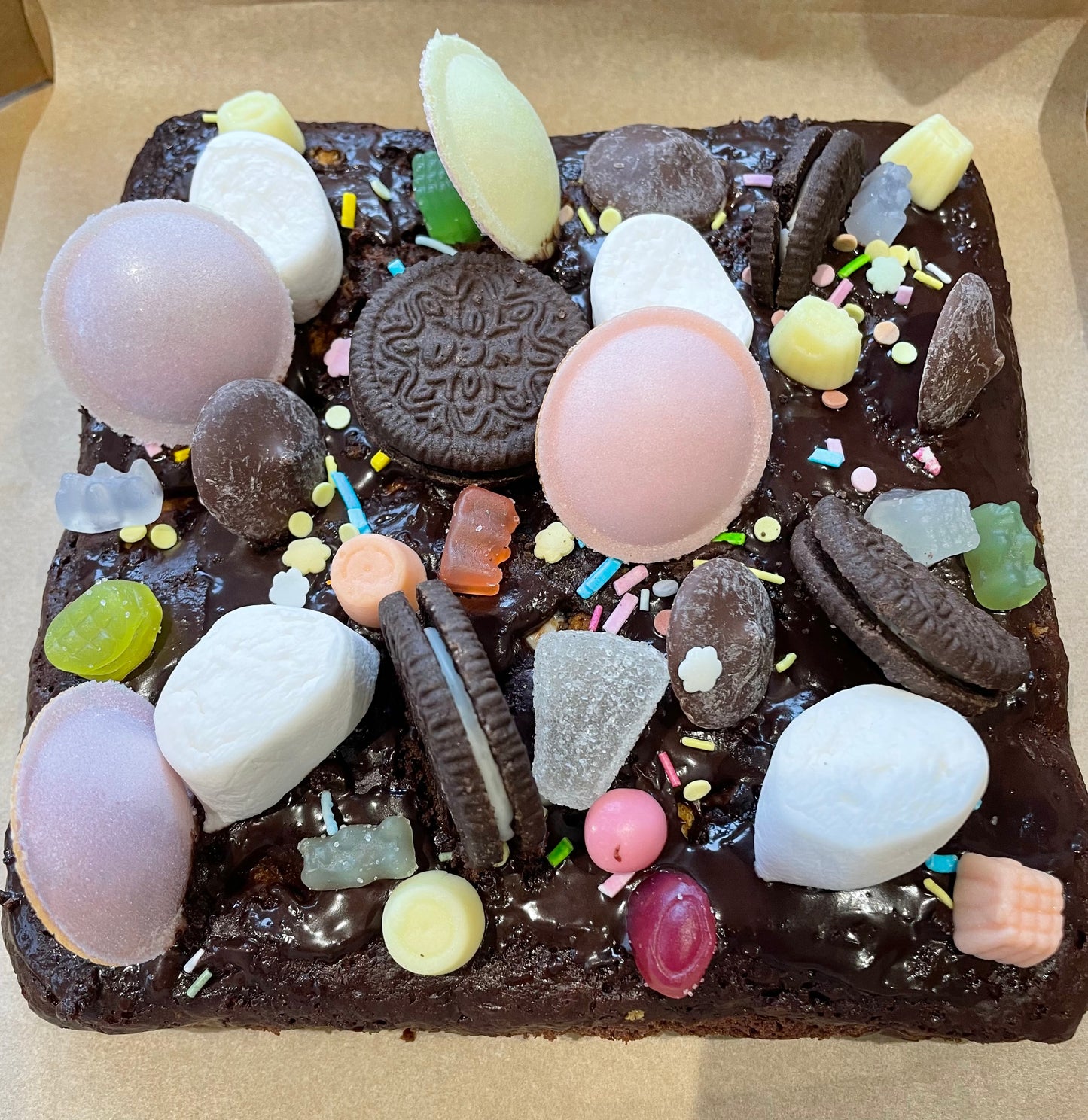 Rocky Road Freak Cake