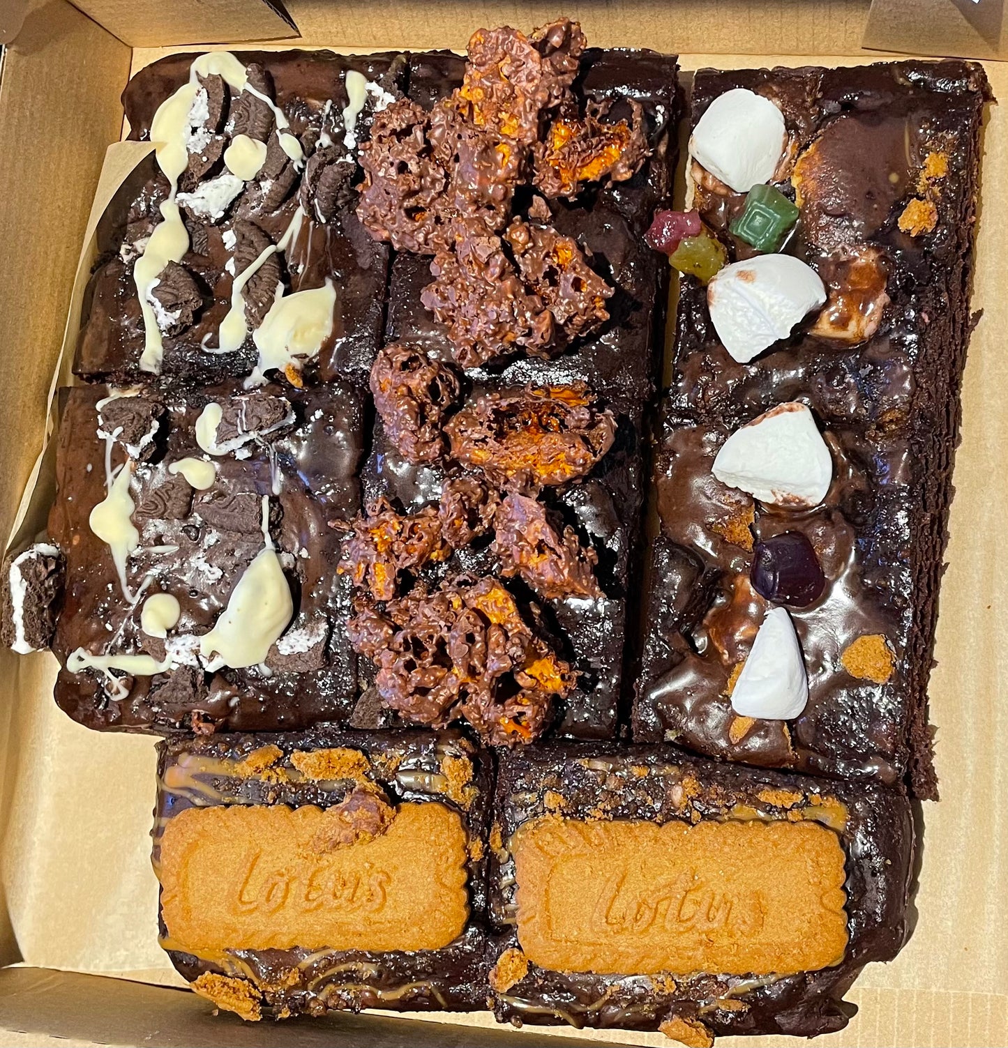 New Mixed Chocolate Brownies