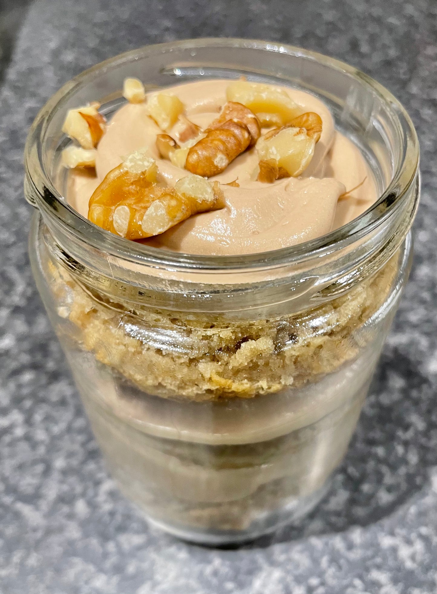Coffee and walnut cake Medium Cake Jars