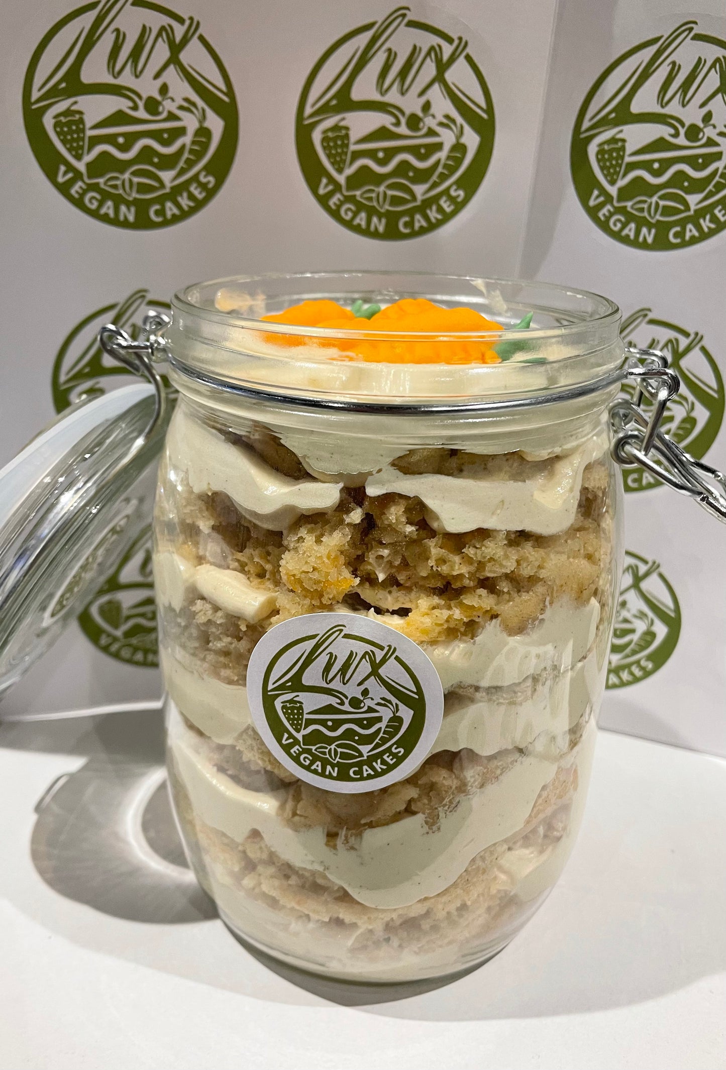 XL Carrot Cake in a Jar