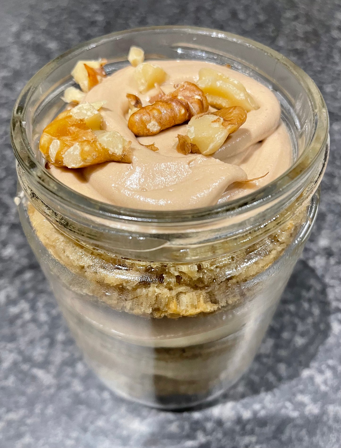 Coffee and walnut cake Medium Cake Jars