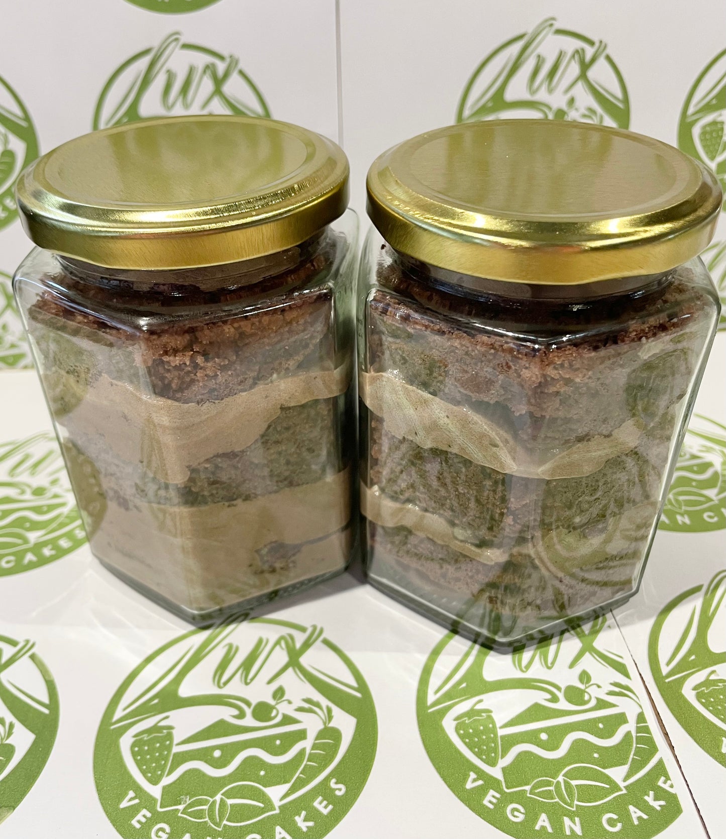 Gluten free Vegan Chocolate Medium Cake Jars