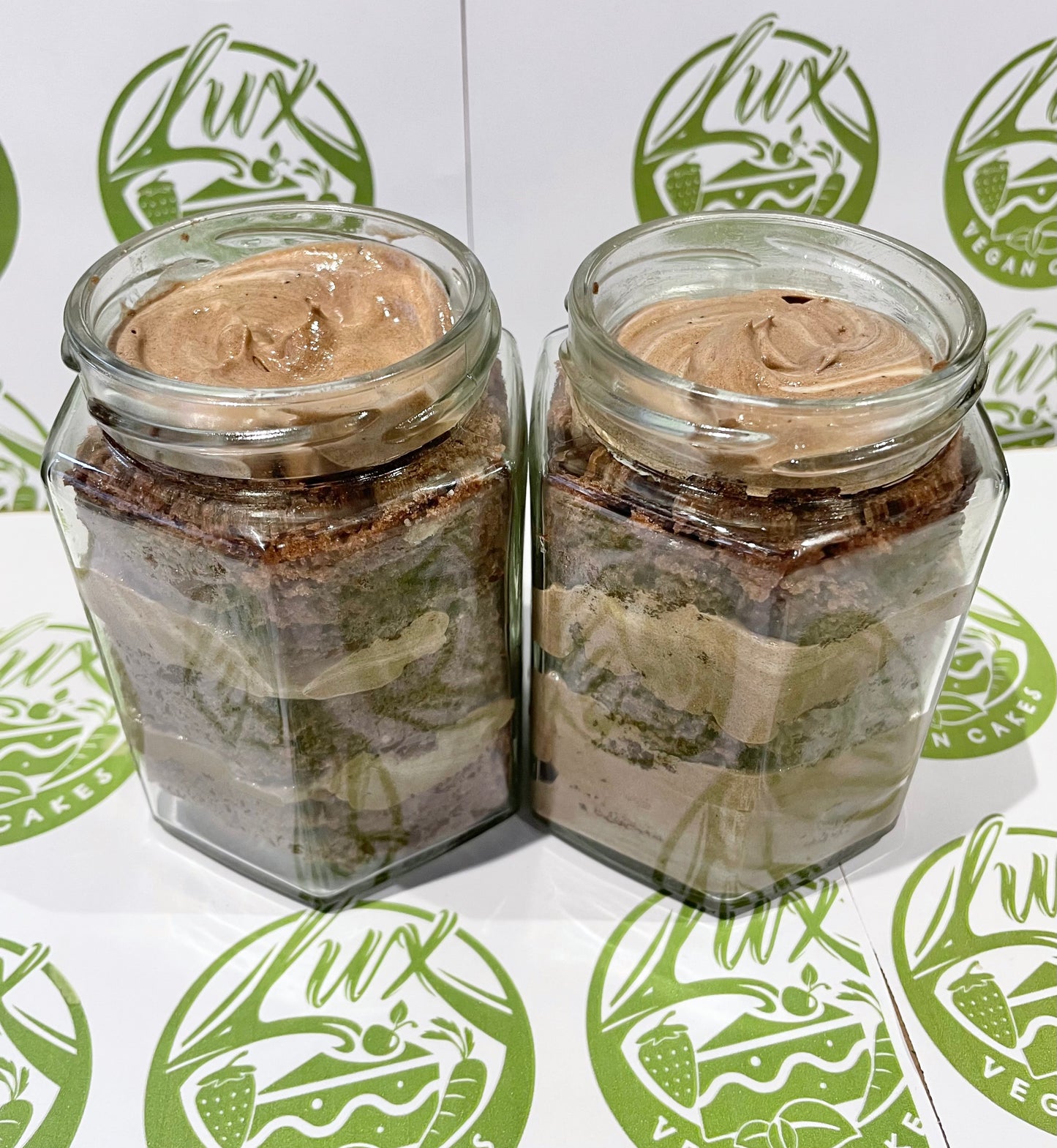 Gluten free Vegan Chocolate Medium Cake Jars
