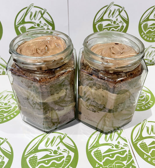 Gluten free Vegan Chocolate Medium Cake Jars