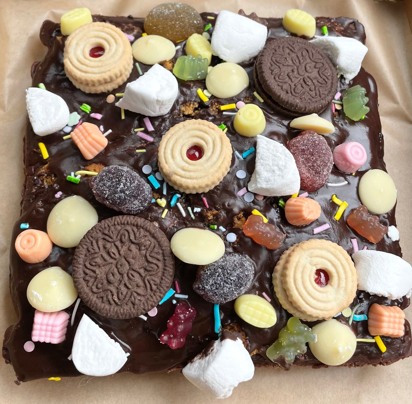 Rocky Road Freak Cake