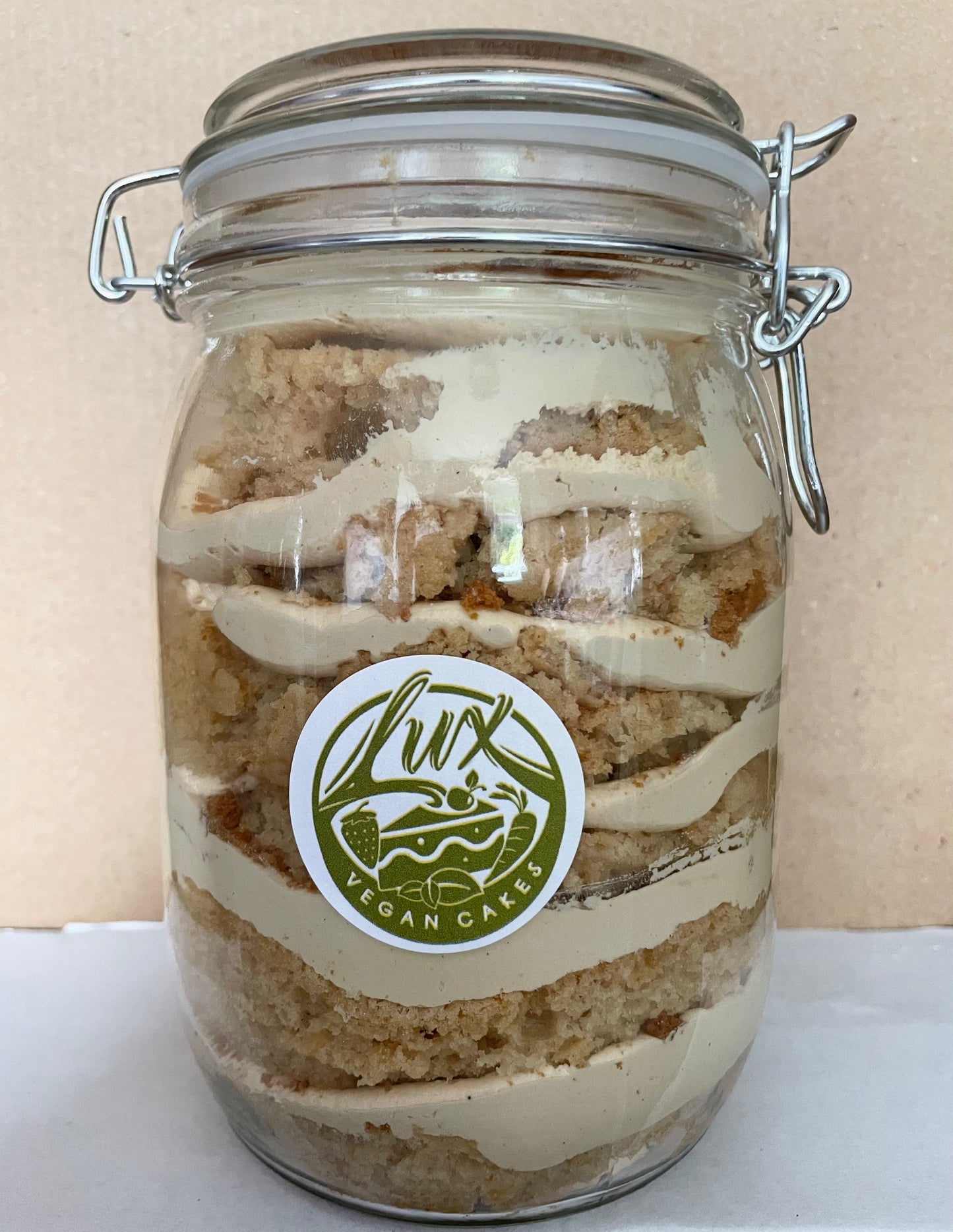 XL Biscoff Cake in a Jar