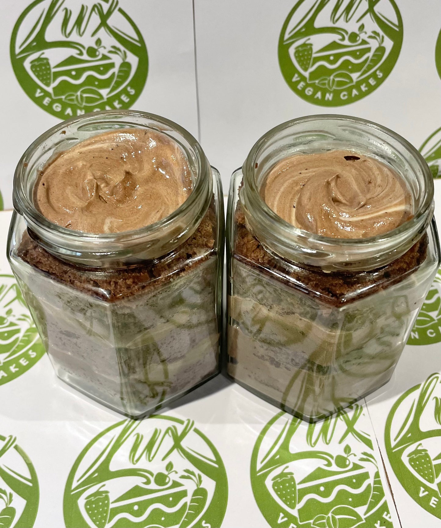 Gluten free Vegan Chocolate Medium Cake Jars
