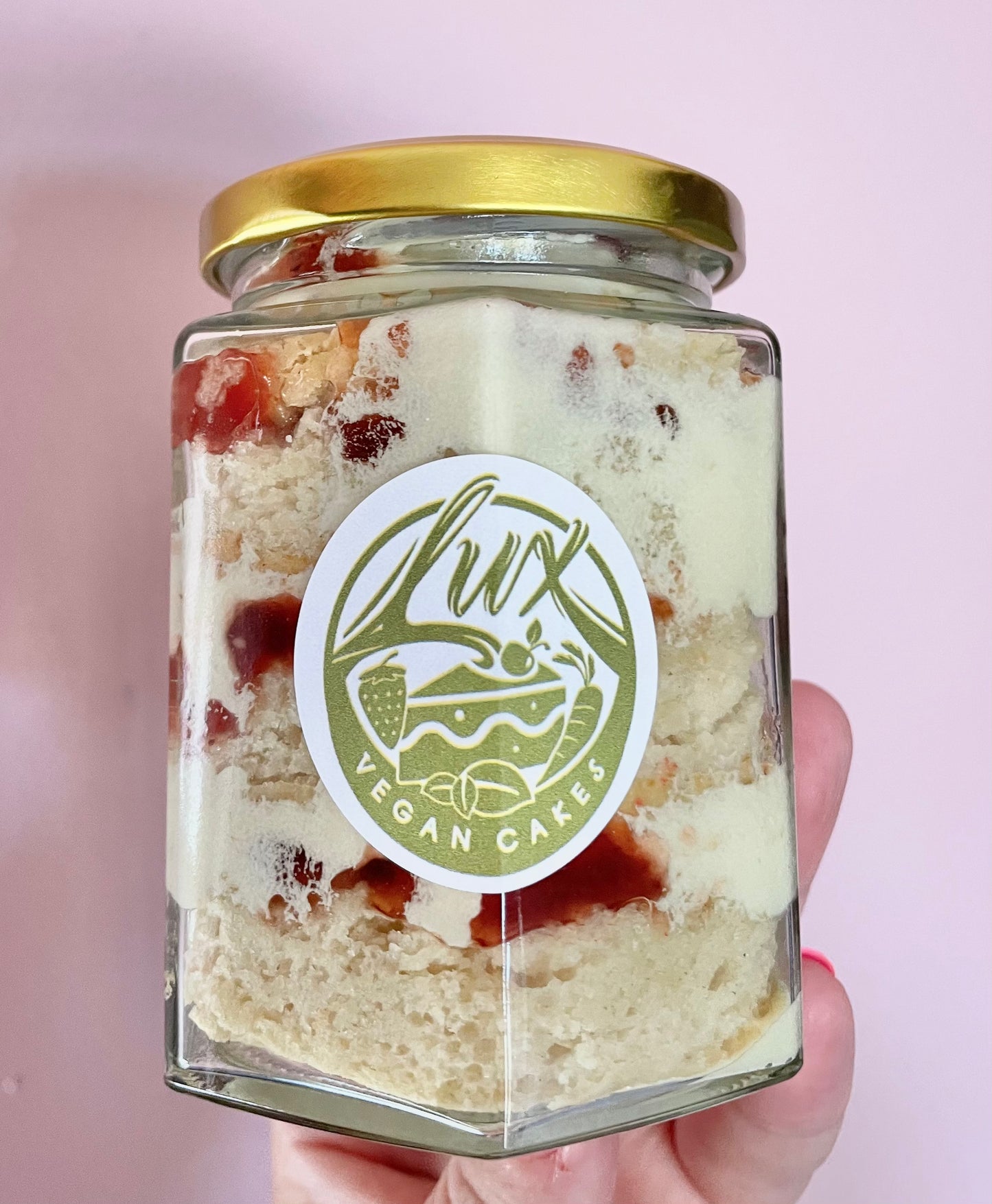 Victoria sponge Medium Cake Jars