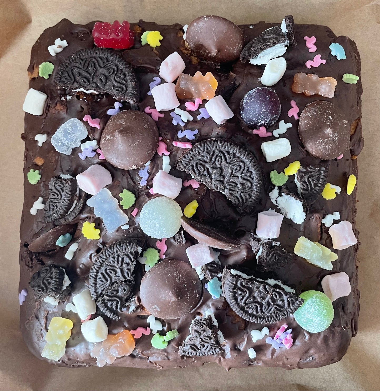 Rocky Road Freak Cake