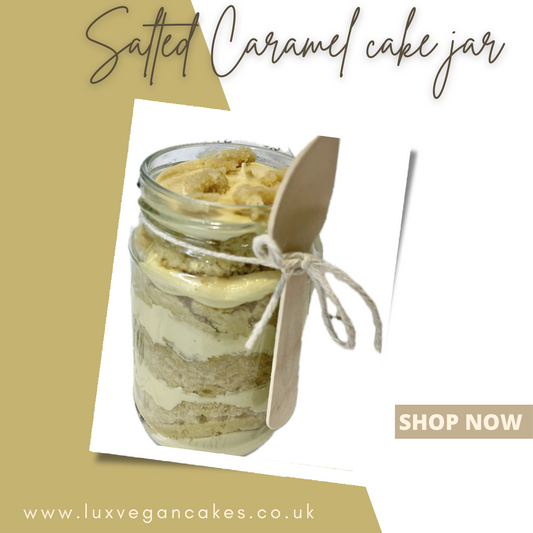 Salted caramel Medium Cake Jars