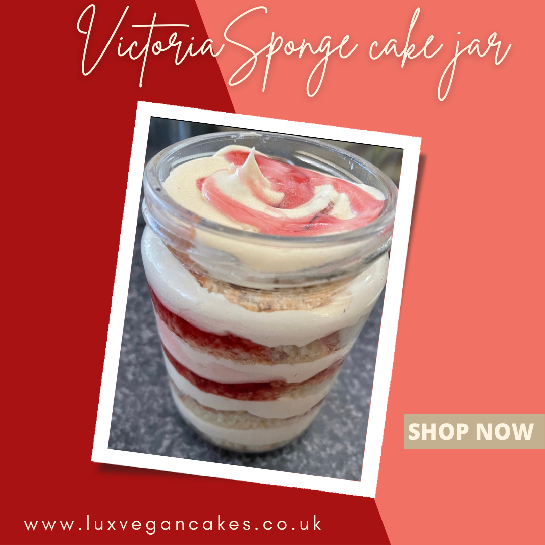 Victoria sponge Medium Cake Jars