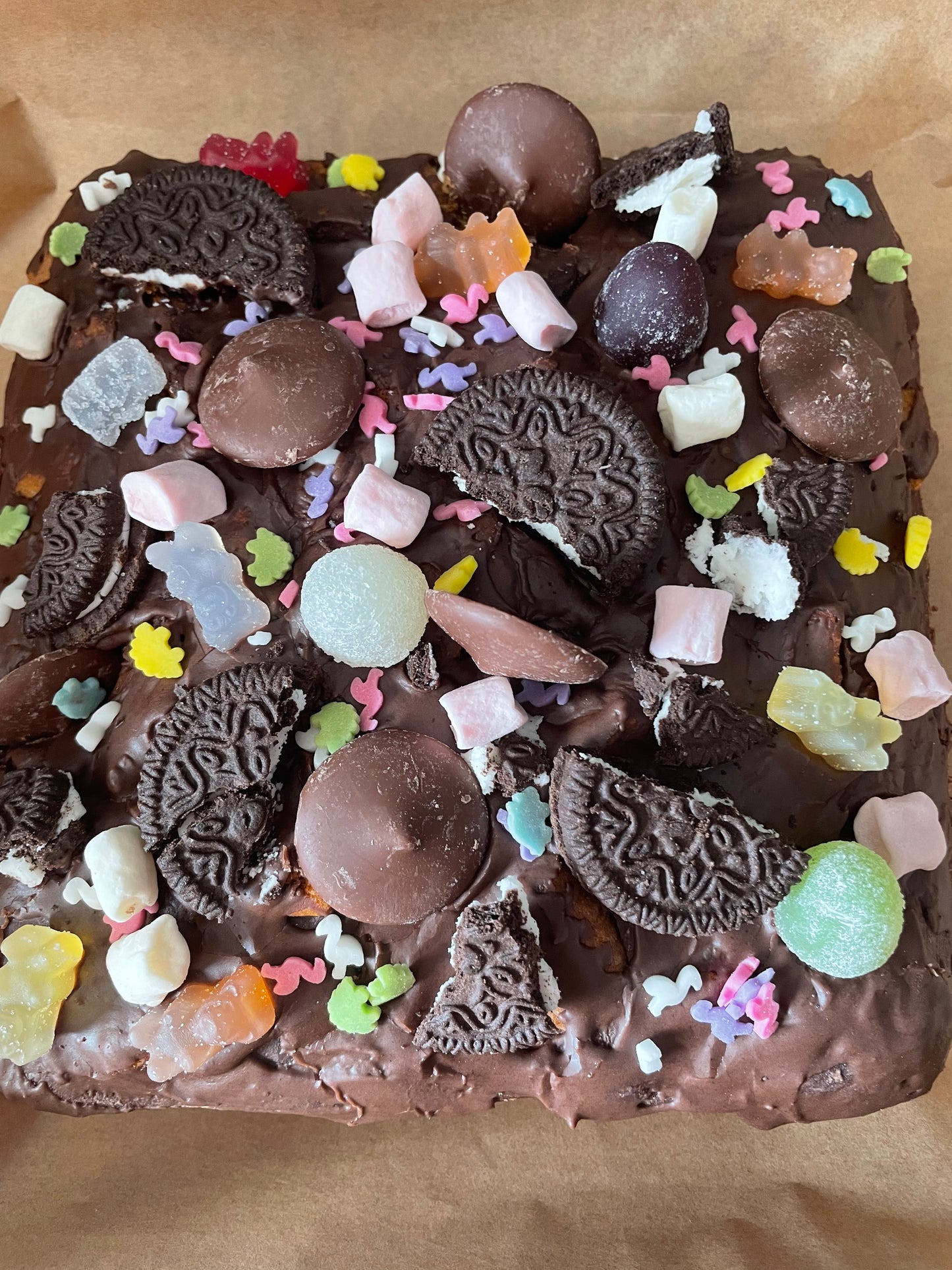 Rocky Road Freak Cake