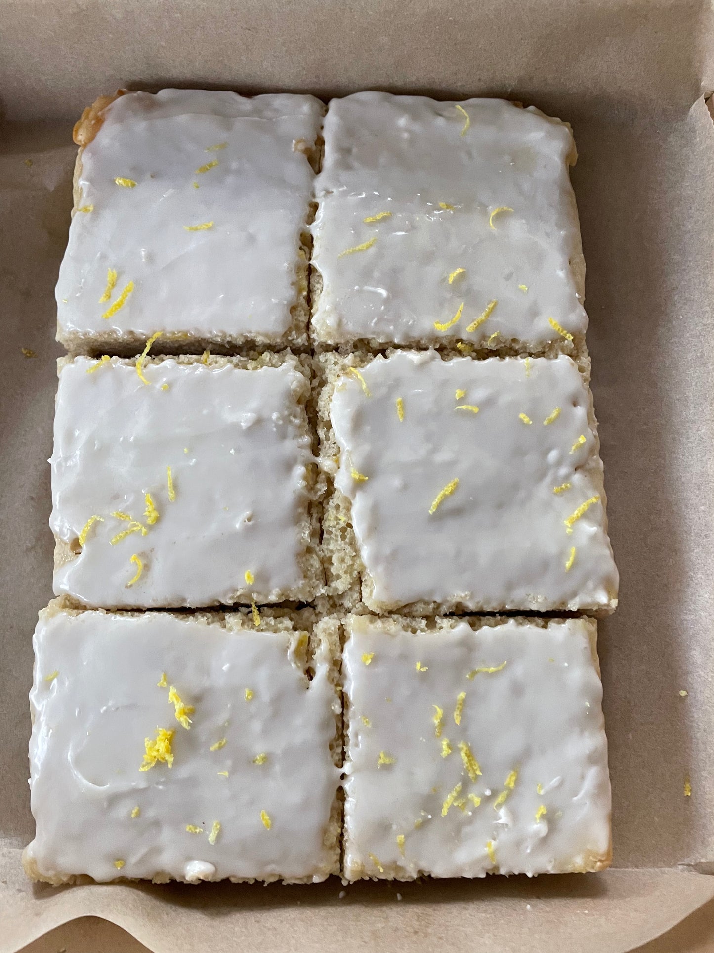 Lemon Drizzle Blondie