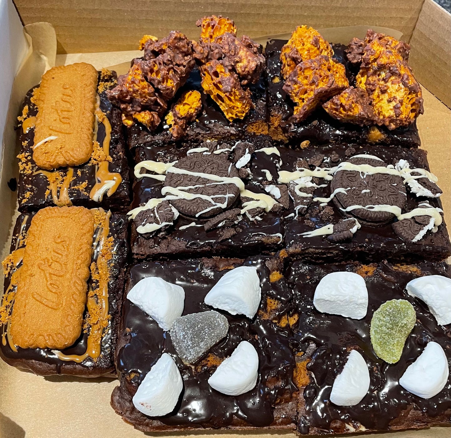 New Mixed Chocolate Brownies