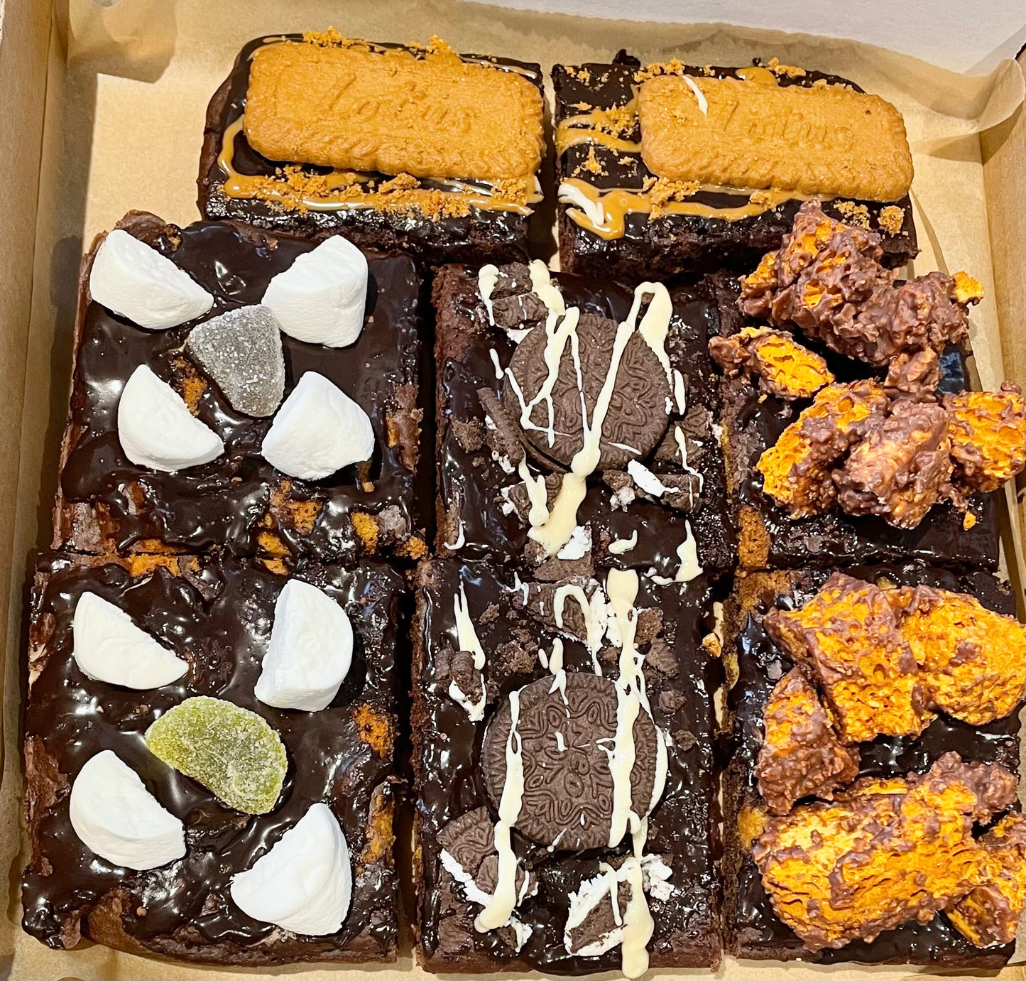 New Mixed Chocolate Brownies