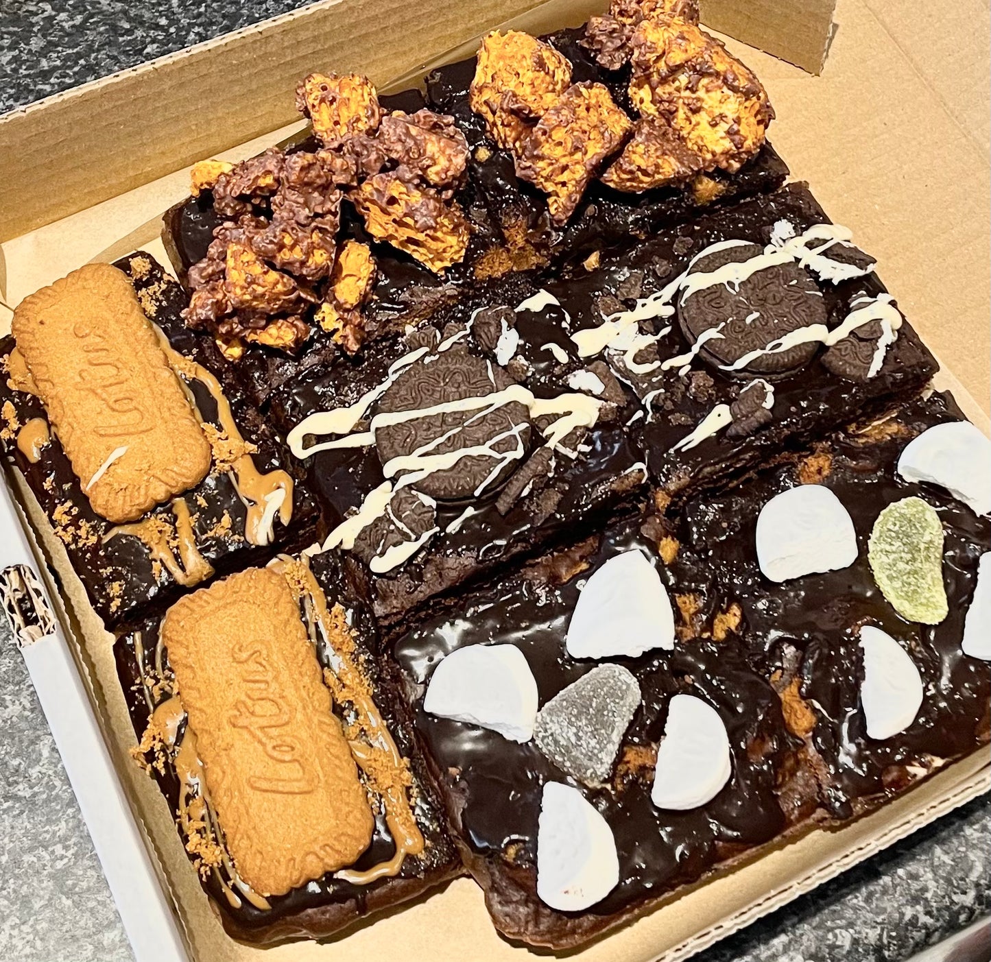 New Mixed Chocolate Brownies