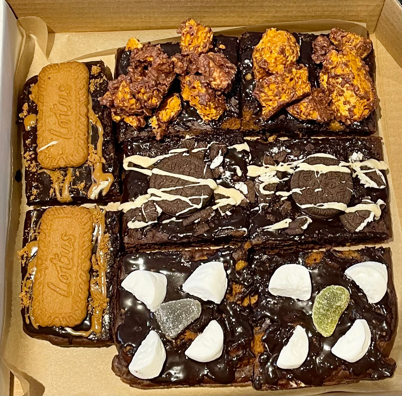 New Mixed Chocolate Brownies