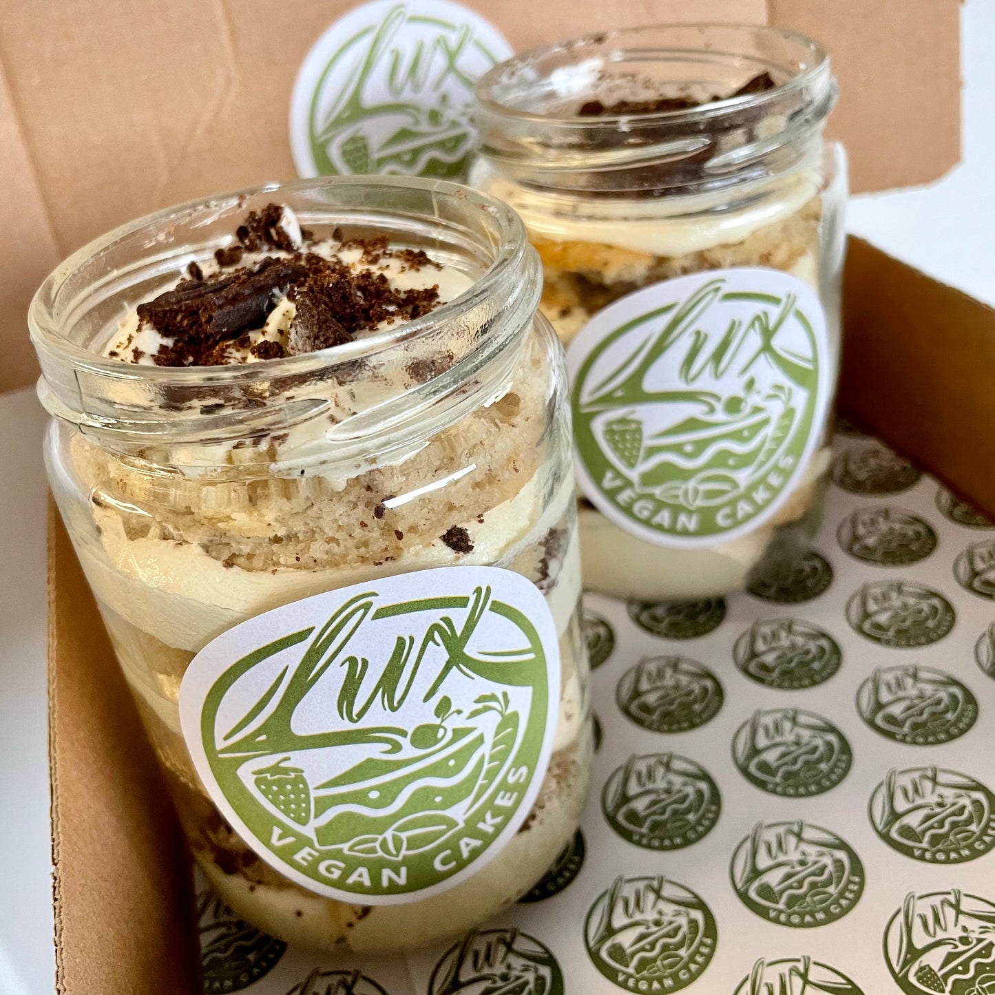Cookies and Cream Medium Cake Jars