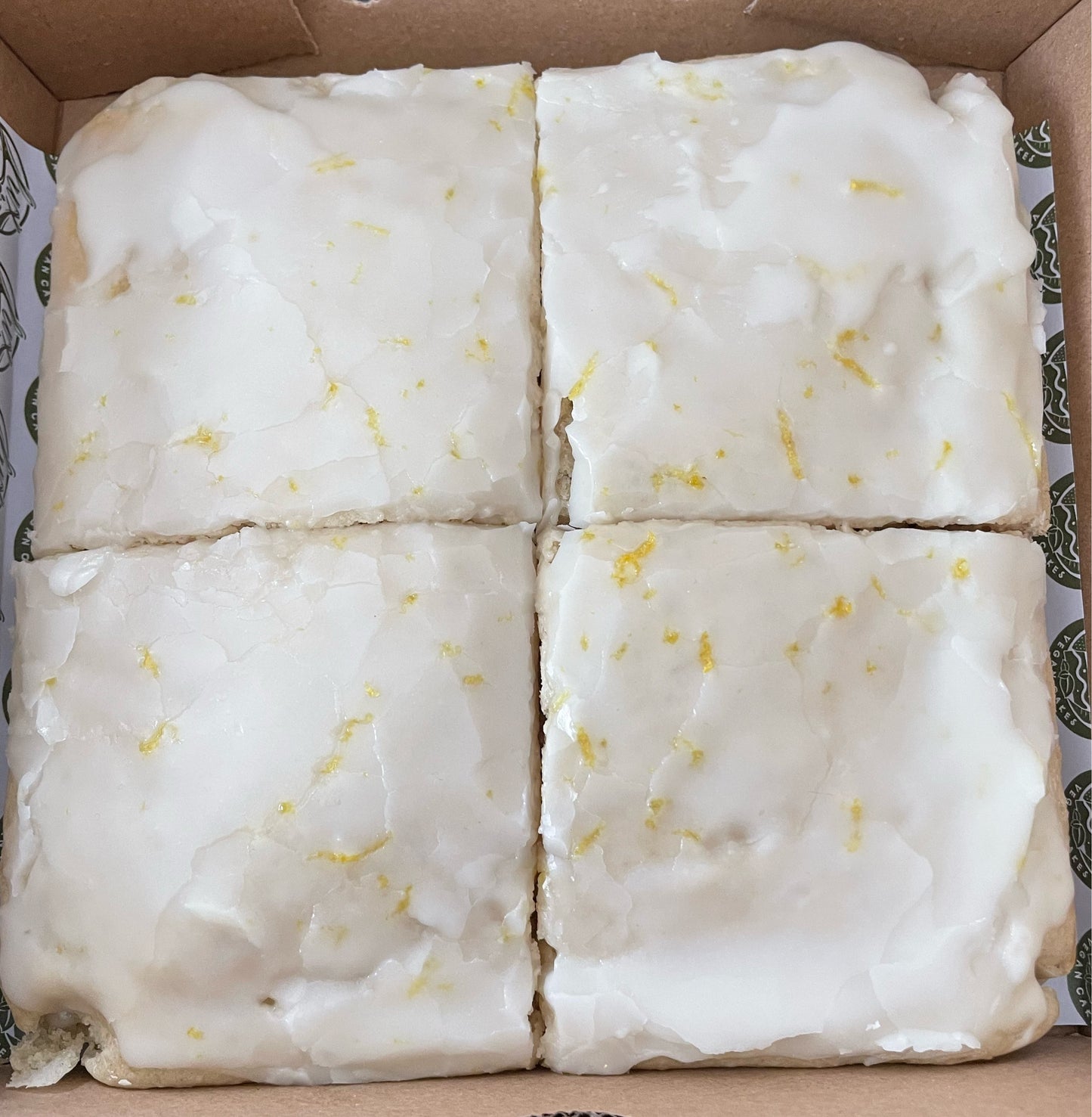 Lemon Drizzle Blondie