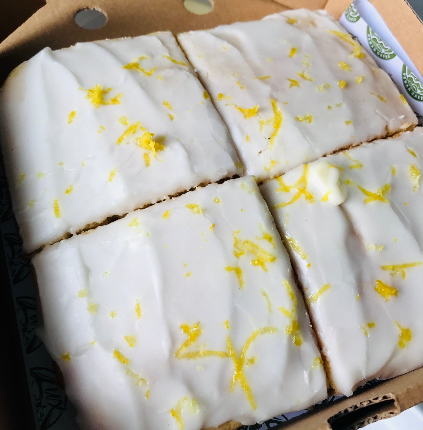Lemon Drizzle Blondie