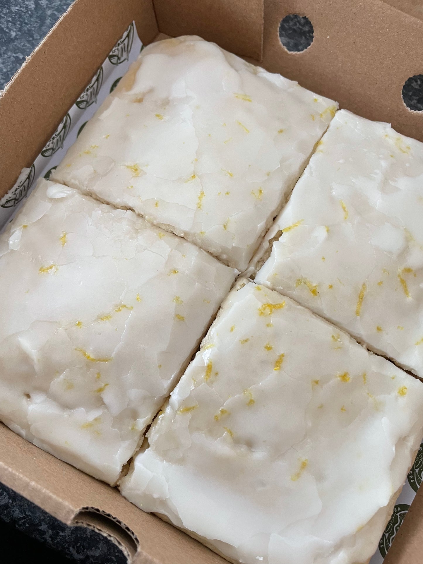 Lemon Drizzle Blondie