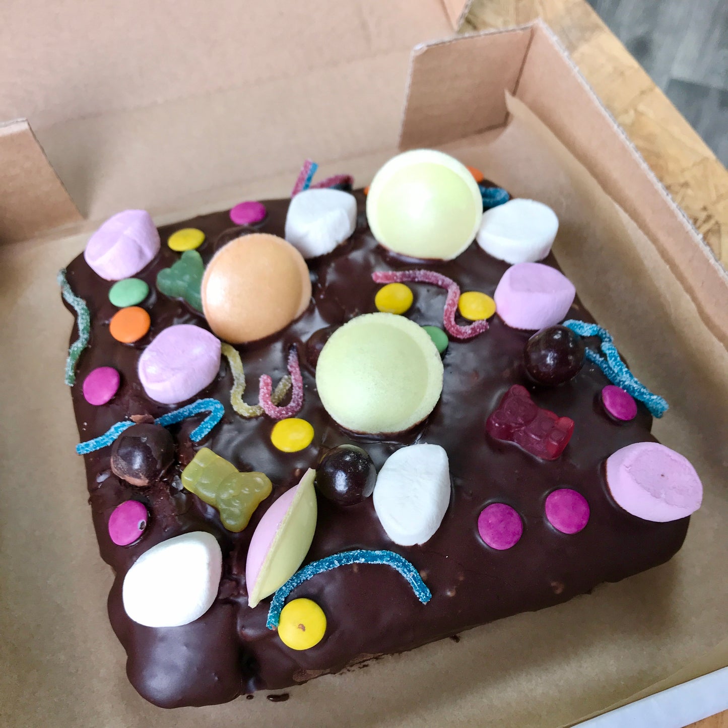 Rocky Road Freak Cake