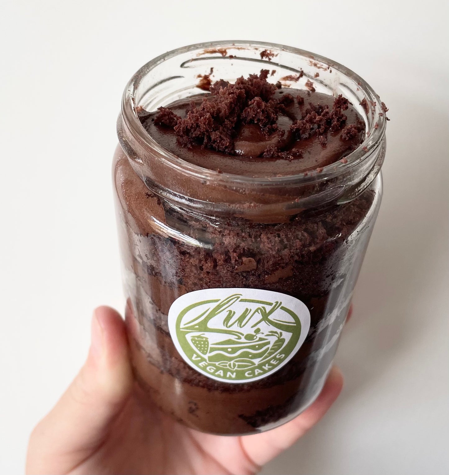 Gluten free Vegan Chocolate Medium Cake Jars