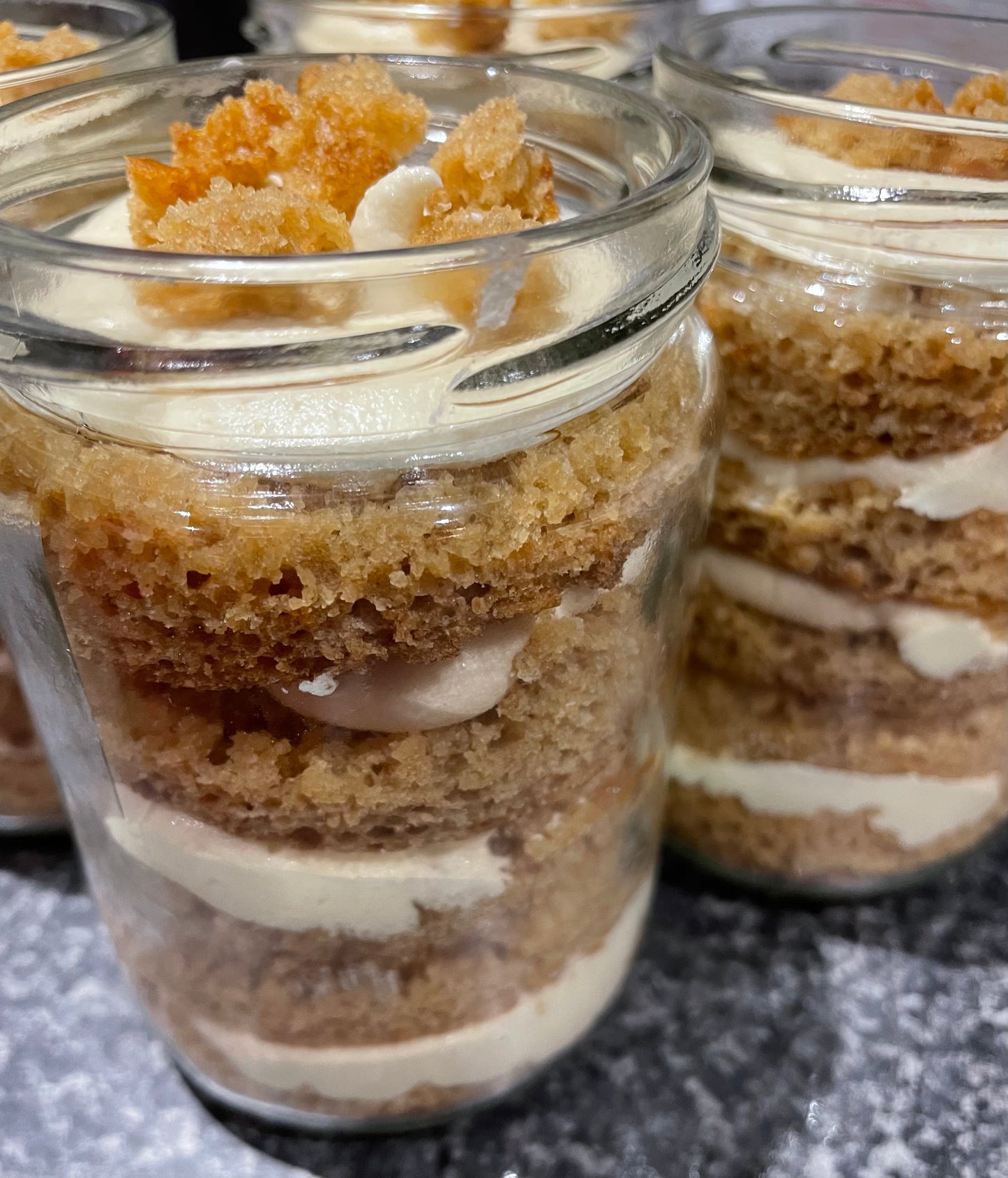 Salted caramel Medium Cake Jars