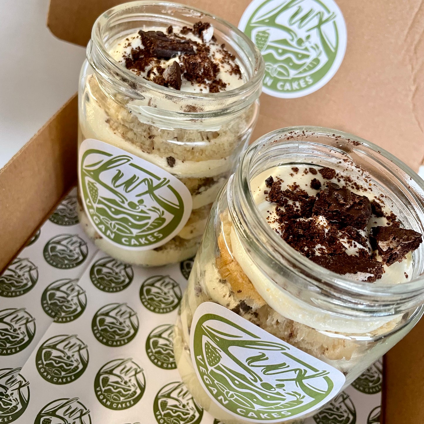 Cookies and Cream Medium Cake Jars