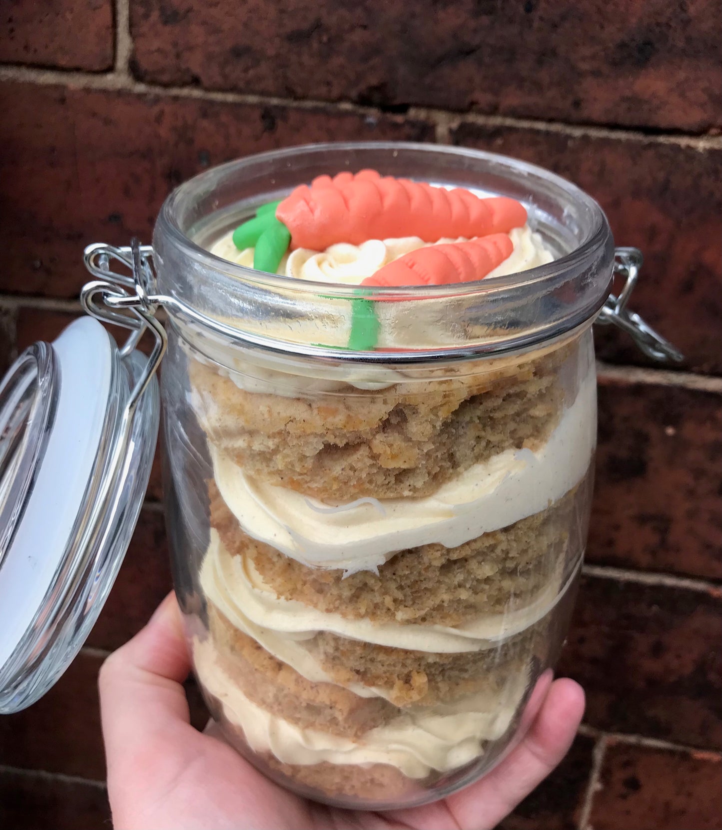 XL Carrot Cake in a Jar