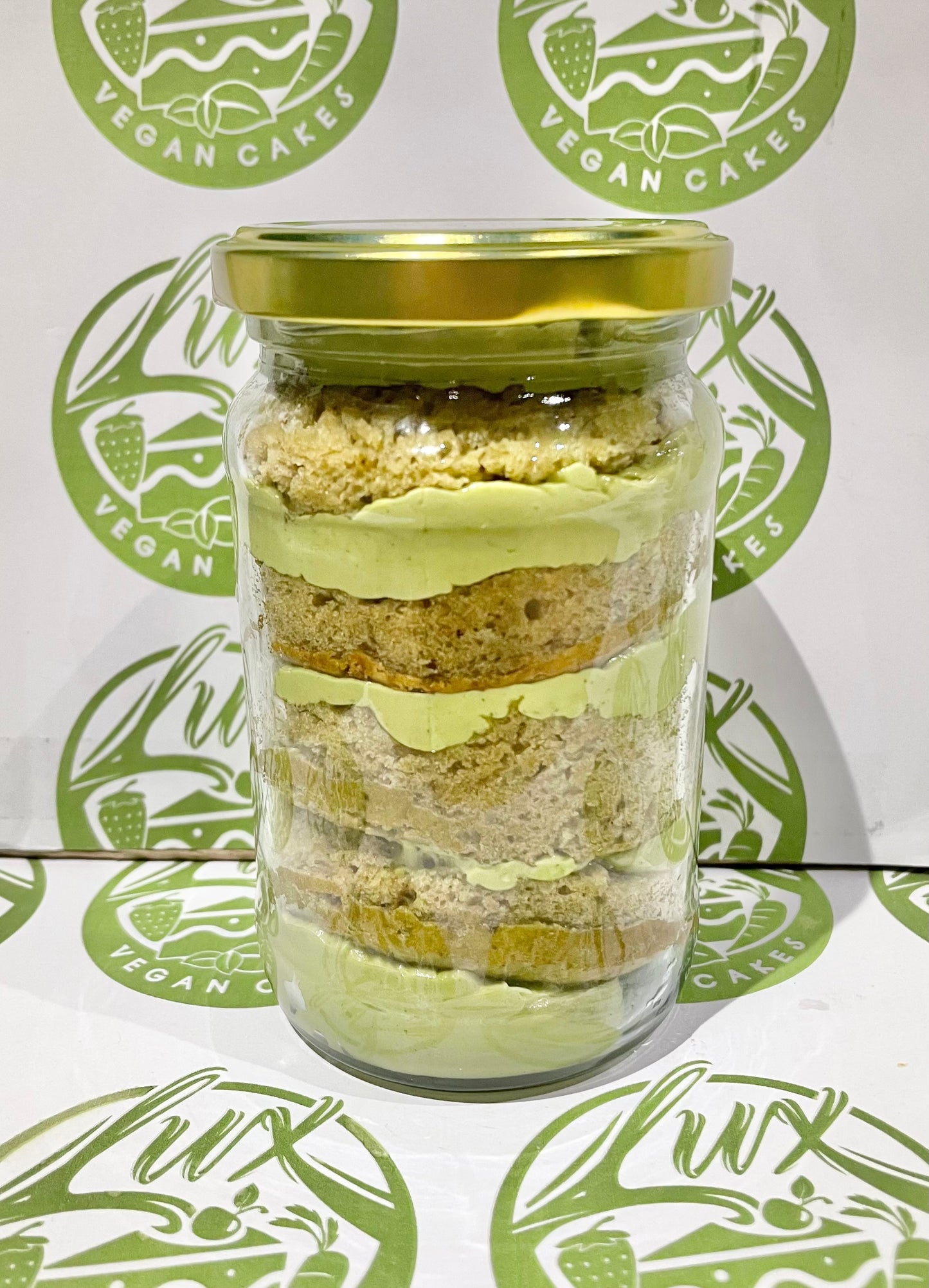 Vegan Matcha Cake Jars medium