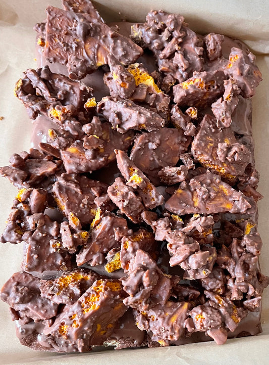 Honeycomb Chocolate Brownie cakes