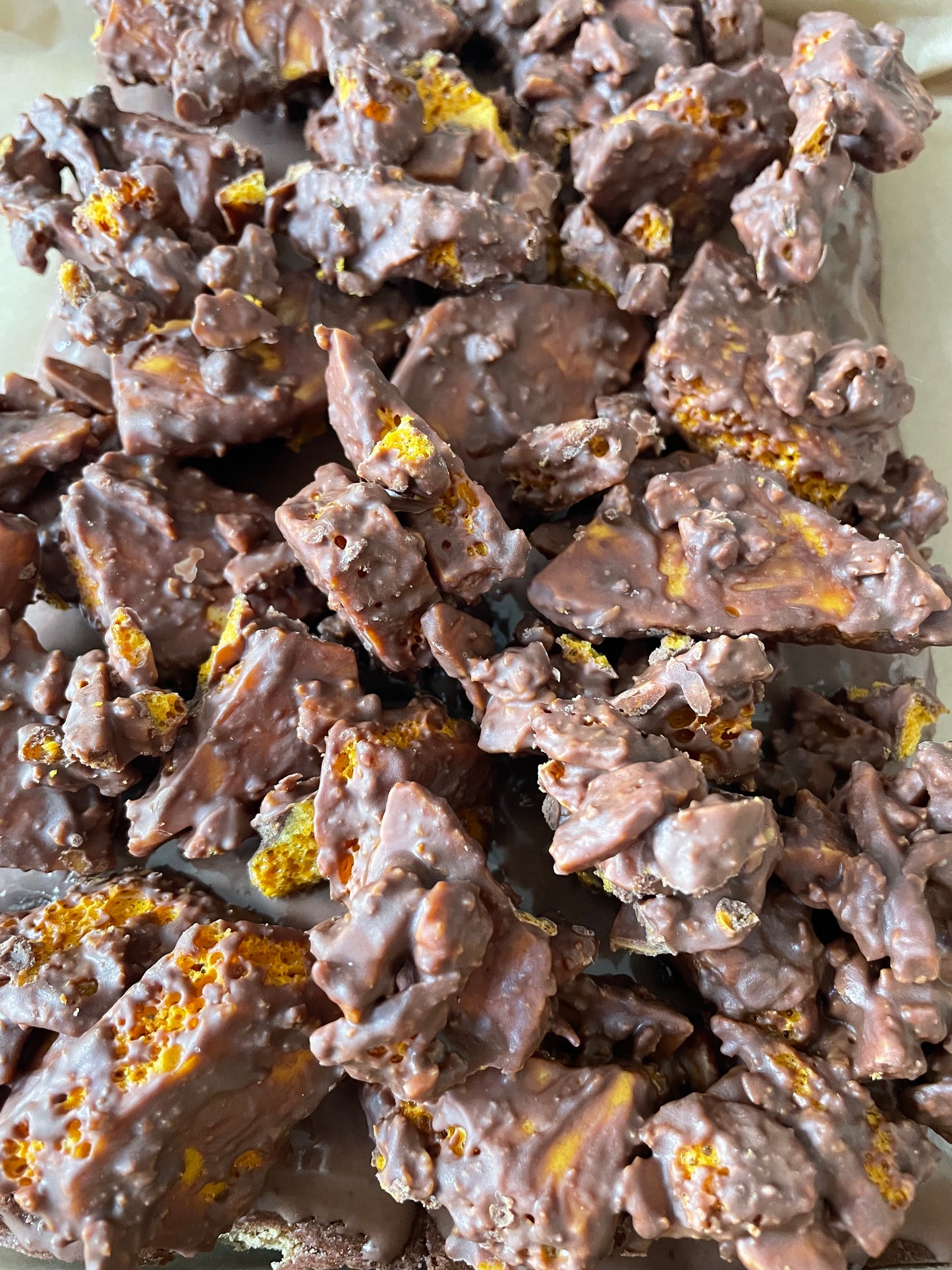 Honeycomb Chocolate Brownie cakes