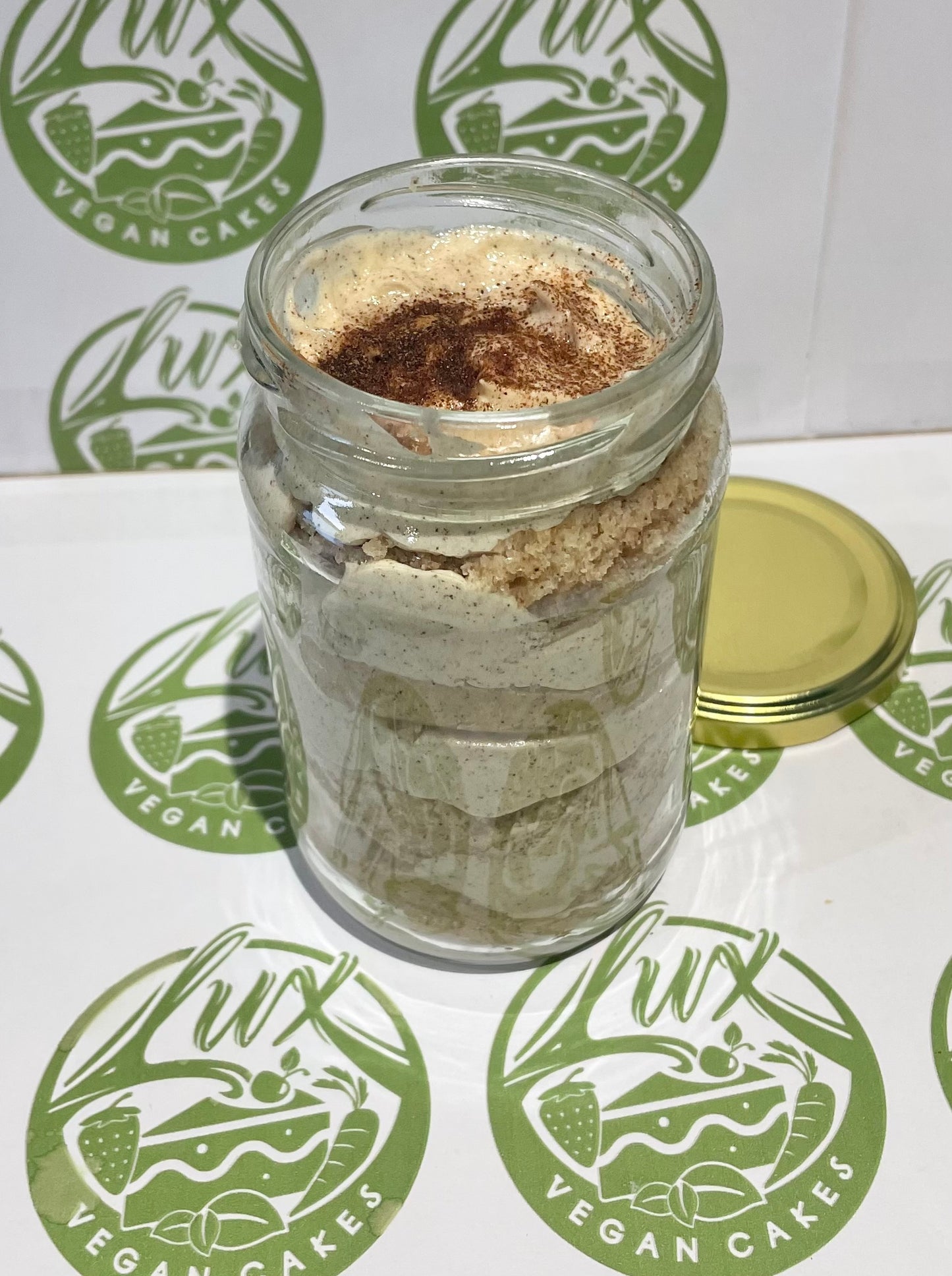 Vegan Cinnamon Cake Jars medium