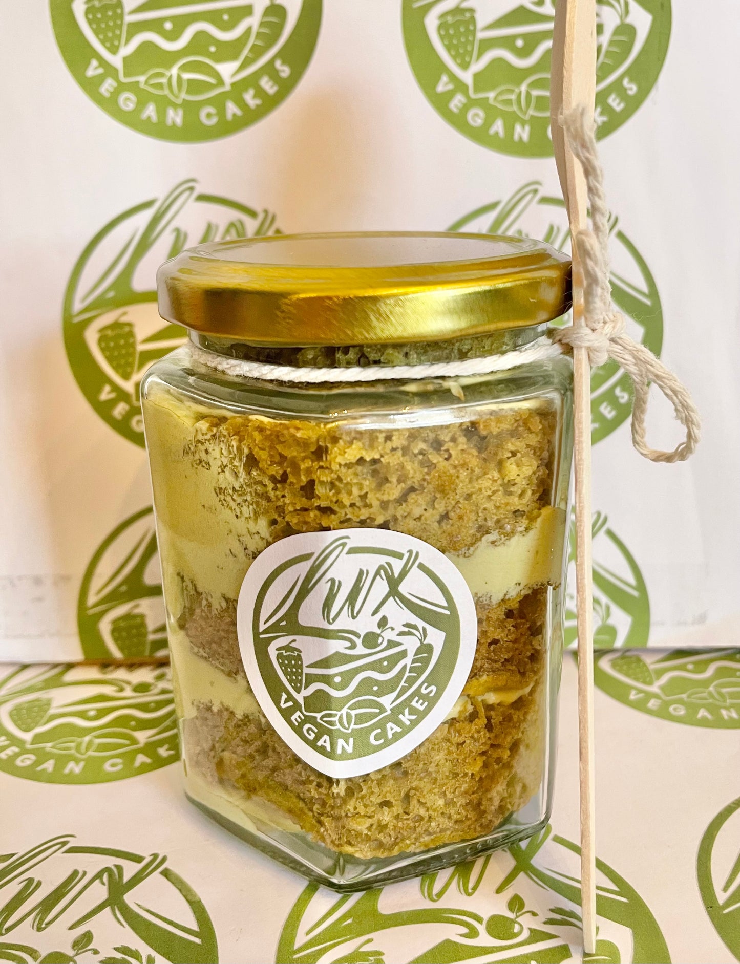 Vegan Matcha Cake Jars medium