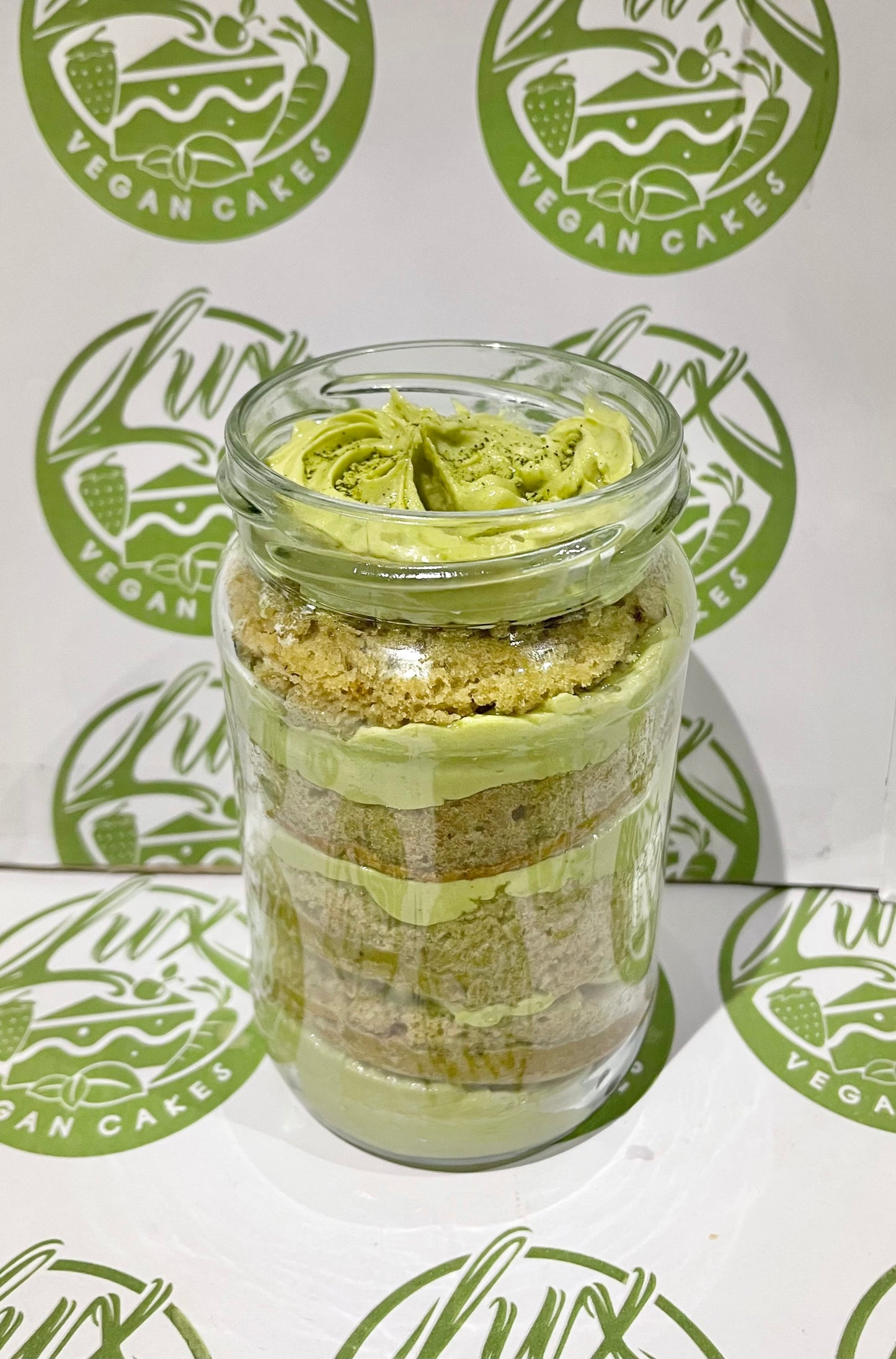 Vegan Matcha Cake Jars medium