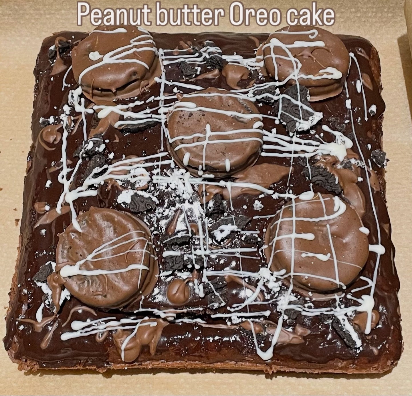 Peanut Butter Oreo Cake