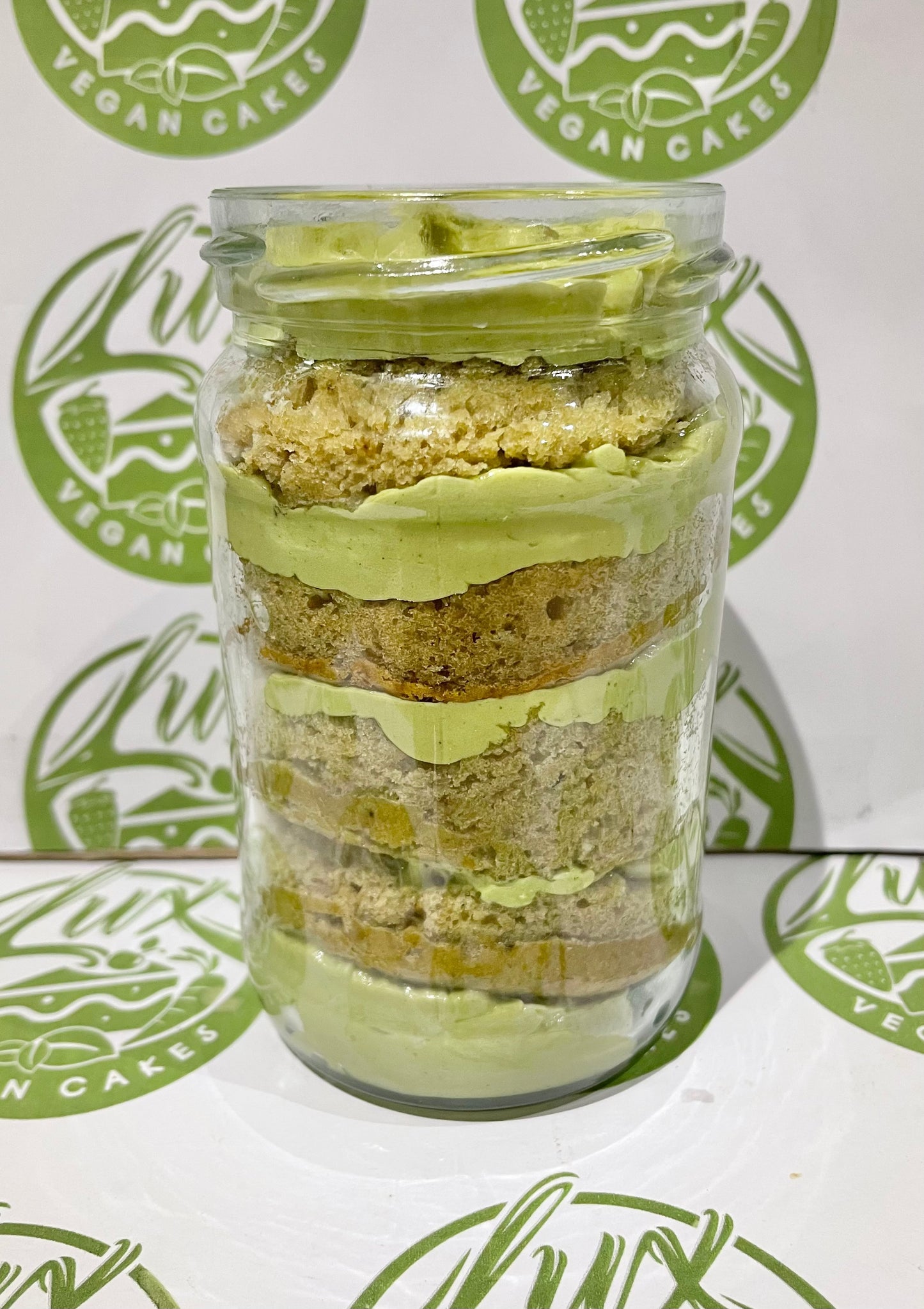 Vegan Matcha Cake Jars medium