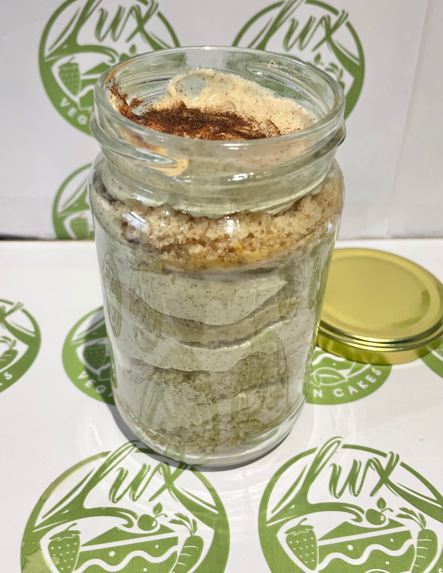 Vegan Cinnamon Cake Jars medium